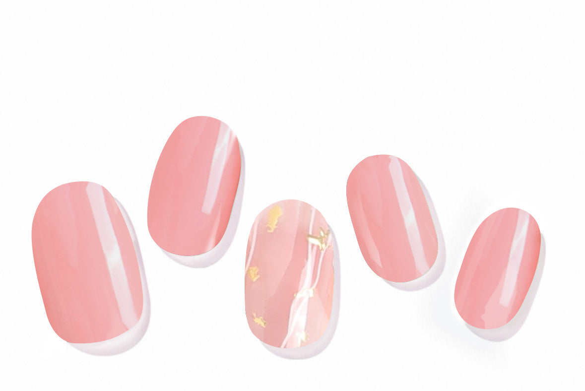 Aversea Pembe Bahar Jel Tırnak 20 Adet, 2 Kullanım-AVS105